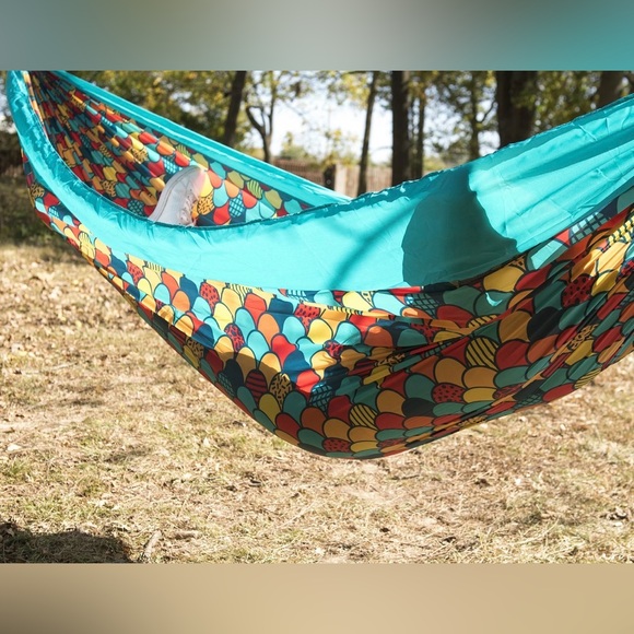 Equip Other - Equip Nylon Colorful Patterned Travel Hammock (NEW) One Person Capacity